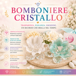 Bomboniere cristallo